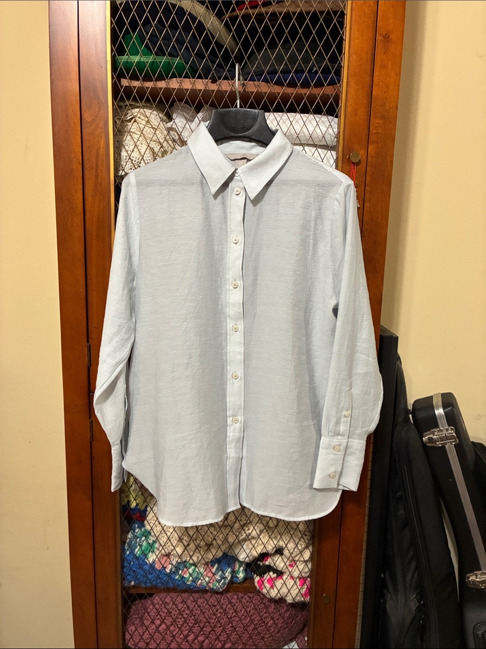 H&M Light Blue Button-Down Shirt